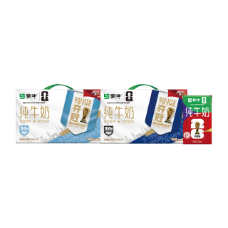 蒙牛 纯牛奶 250ml×21盒