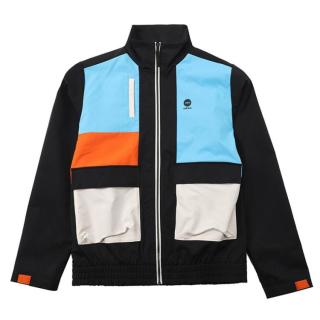 adidas NEO 立领夹克外套 男装上衣撞色运动休闲气质时尚