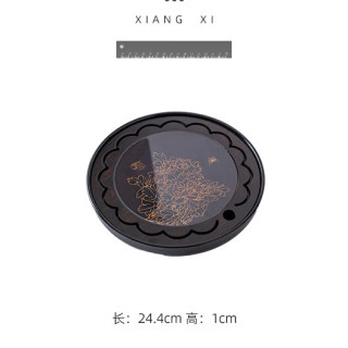棠门 新中式竹制干泡茶盘
