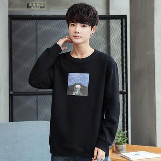 真维斯 圆领舒适简约 男士卫衣