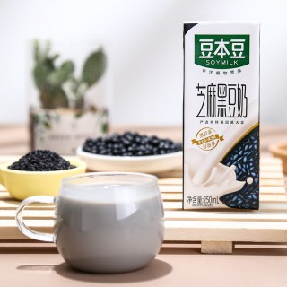 88VIP：豆本豆 芝麻黑豆奶 5000ml 250ml*20盒
