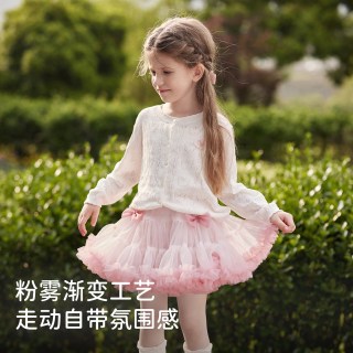 百亿补贴：戴维贝拉 女童半身裙tutu裙夏季新款六一儿童公主裙子宝宝蓬蓬短裙