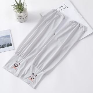 FOURDATRY 冰丝防晒袖套女夏季宽松袖子可爱冰袖防紫外线开车护手臂手袖套袖