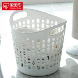 爱丽思 限时1小时！脏衣篓 52升 白色