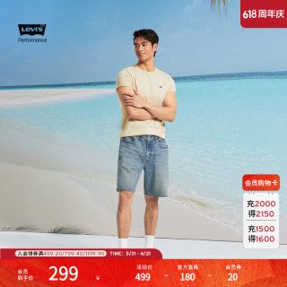 Levi's 冰酷系列 男士牛仔短裤 003YW-0000 蓝色 32
