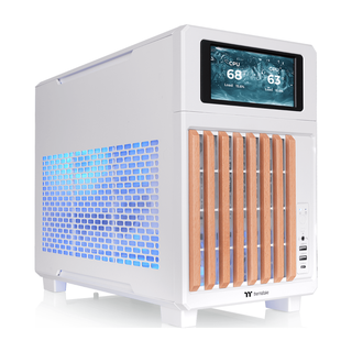 Thermaltake TR200 WS 支持360水冷 M-ATX机箱 白色