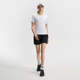 FILA 女士健身休闲运动短裤 梭织五分裤