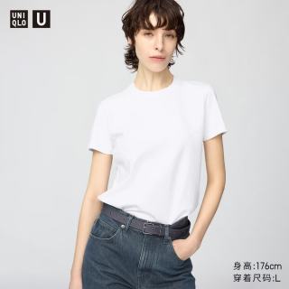优衣库 合作款 女士圆领T恤 00 白色 M