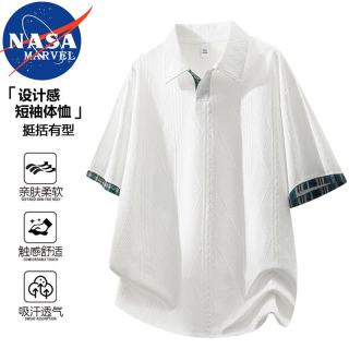 NASA MARVEL 男士短袖POLO衫