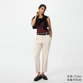 移动端： Uniqlo 优衣库 女装弹力九分裤 UQ482166000