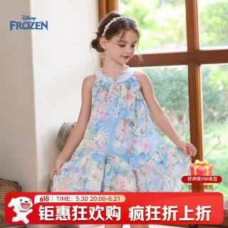 迪士尼 无袖礼服 女童连衣裙