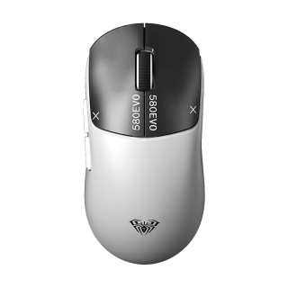 狼蛛 SC580EVO 双8K无线蓝牙三模游戏鼠标 中大手轻量化可充电
