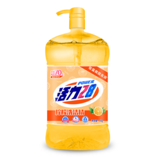 活力28 食品级 洗洁精 按压泵  1kg*2瓶