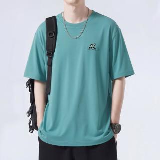 安踏 休闲T恤男凉感短袖t恤男篮球运动T简约夏季凉感宽松针织上衣