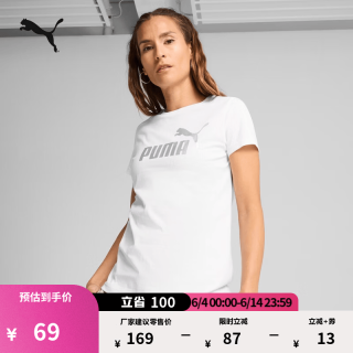 PUMA 女款运动T恤 698702