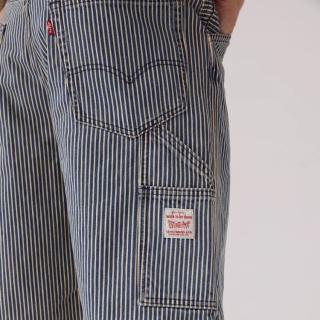 Levi's 男士工装宽松直筒牛仔短裤 568