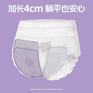 她研社 春眠小裤夜用裤型卫生巾 M-L码 10条
