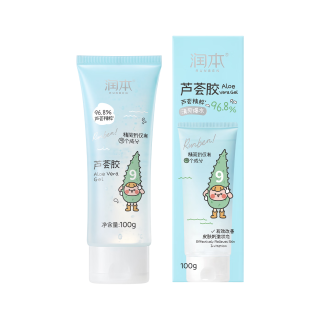 PLUS会员：润本 儿童婴儿面霜 芦荟胶 100g