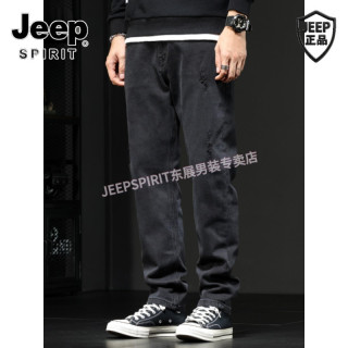 JEEP SPIRIT JEEPSPIRIT Jeep吉普 男士牛仔裤 宽松直筒裤