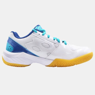 YONEX 羽毛球鞋男鞋女yy超轻专业减震透气防滑训练运动鞋 白蓝 SHB101CR 防滑透气男女同款 37码=230mm 37码=230cm