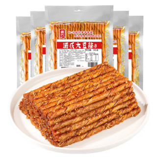 源氏 大豆筋200g*5袋（1000g）网红休闲零食 豆制品辣条