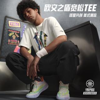 安踏 运动休闲潮流 T恤