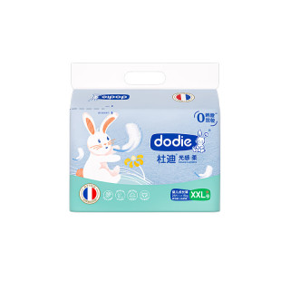 杜迪 dodie 杜迪 DODIE杜迪光感柔婴儿拉拉裤儿童尿不湿超薄透气成长裤不红屁屁 拉拉裤 XXL码 28片