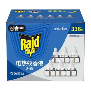 移动端：雷达蚊香 电热蚊香液 29.4ml*6瓶 无香