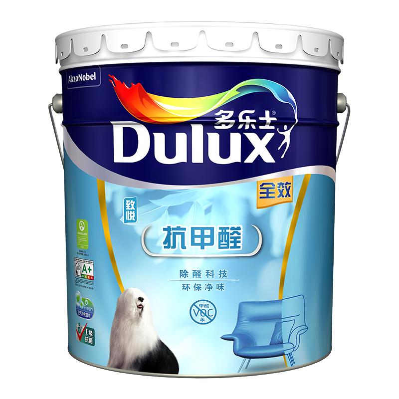 Dulux 多乐士 致悦抗甲醛全效1  (白色、18L)