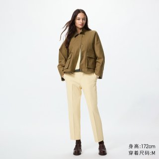 移动端： Uniqlo 优衣库 女装弹力九分裤 UQ482166000