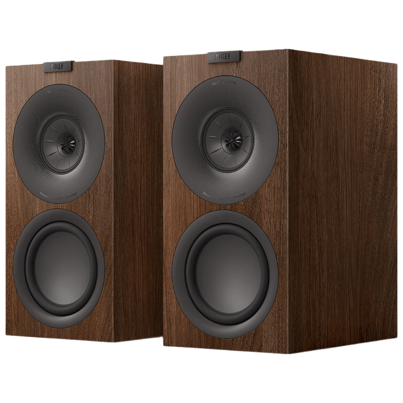 KEF Q Concerto Meta 三分频无源书架音箱 胡桃木