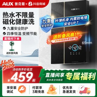 奥克斯 即热式电热水器恒温热水器家用节能迷你热水器商用