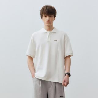 限尺码：TEENIE WEENIE 小熊男装休闲时尚潮流简约潮牌夏季宽松男士t恤短袖polo衫男