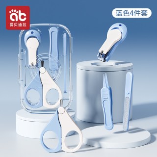 爱贝迪拉 婴儿指甲剪套装 透明普通款
