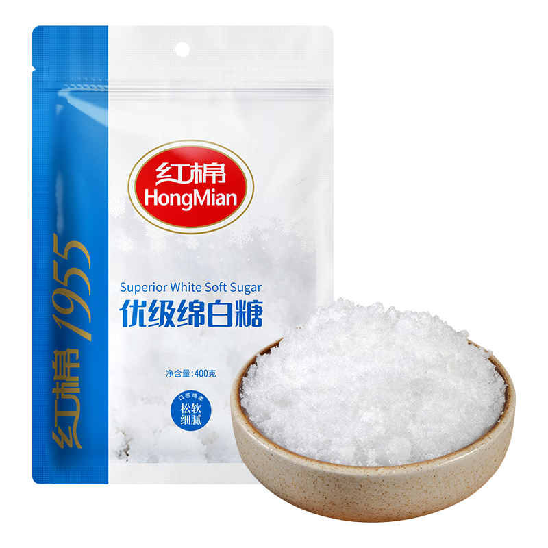红棉 绵白糖 400g