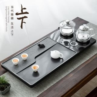 艾格辰 乌金石茶盘电磁炉套装