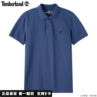 Timberland POLO衫男春夏户外运动商务休闲T恤