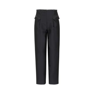 EMPORIO ARMANI 女士时尚轻奢贴珠潮流休闲阔腿裤