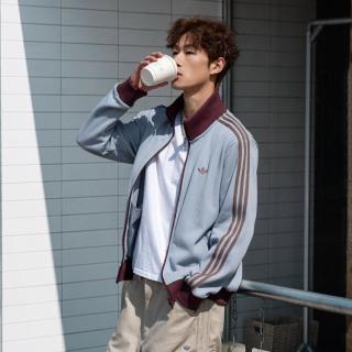 adidas 三叶草 2026年男装上衣夹克日常出行休闲舒适时尚潮流通勤简约运动外套