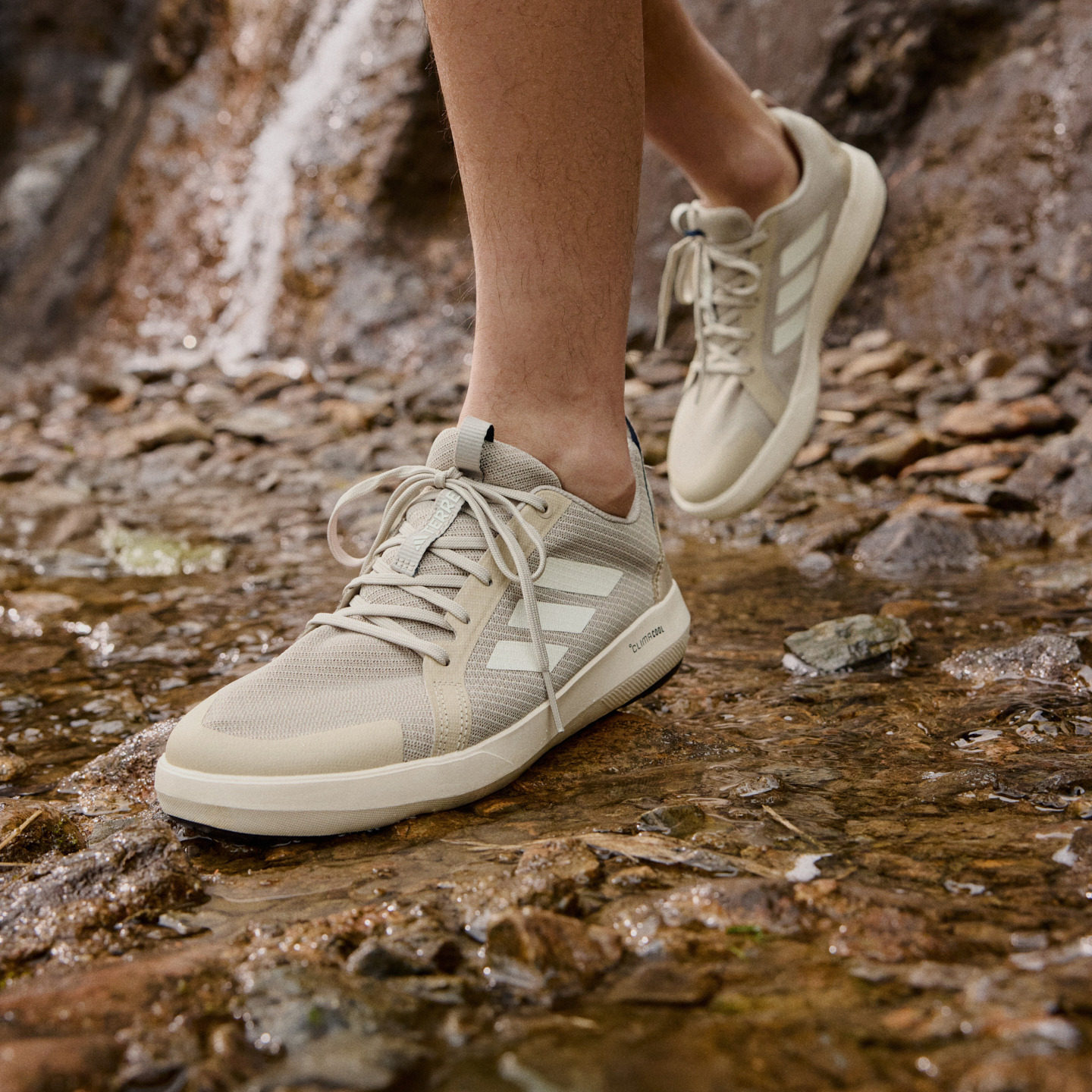 阿迪达斯 TERREX BOAT LACE CLIMACOOL 户外溯溪鞋