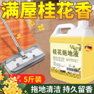 地板清洁剂店拖地专用瓷砖不留水印强力去污持久留香 2500g 桂花香 去污 持久留香