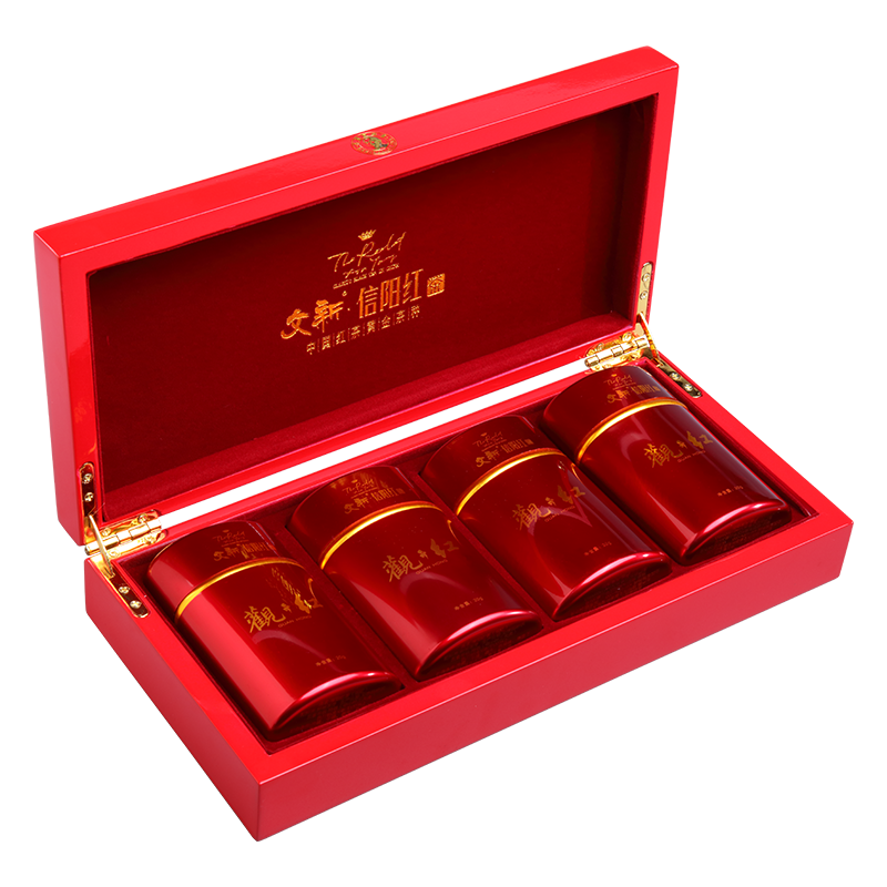 文新 信阳红茶 特级 80g 礼盒装