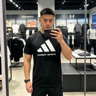 adidas 中性款运动T恤