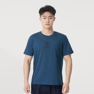 Timberland 男士短袖T恤衫夏季透气运动服宽松休闲上衣圆领简约上衣半袖男士