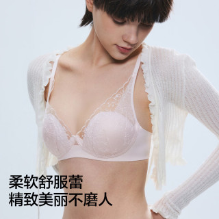 蕉内 501A舒服蕾女内衣性感蕾丝聚拢透气文胸罩夏季薄款