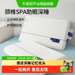 俞兆林 LX18829 星球深睡眠记忆枕 42*70cm 白色