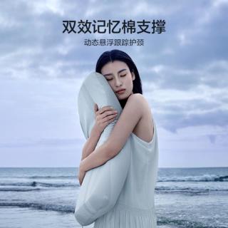 LOVO 罗莱生活慢回弹记忆棉枕头芯成人家用护颈椎助睡眠枕芯