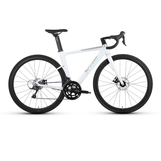喜德盛 ?吴磊）公路自行车成人男女骑行变速RC618/RC618PRO rc618银/白 700*510(身高175-185cm) 24款银/白