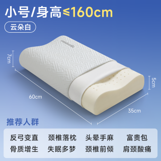 欧丝薇拉 颈椎枕头睡觉专用成人太空记忆棉护颈椎曲度变直助睡眠单人夏枕芯