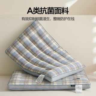 海澜之家 全棉超薄护颈椎助睡眠低枕头